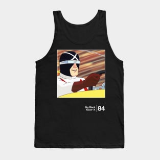 Big Black - Racer-X / Minimalist Artwork Design Tank Top